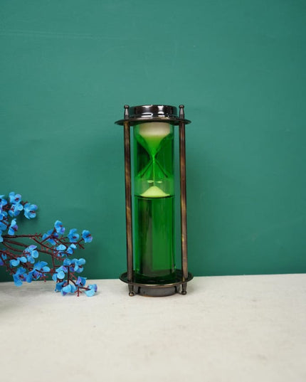 Metal Hourglass With Gel - Wl4576 Decor Utility