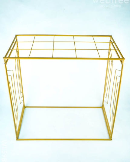 Metal Mandir Frame - 23 inch - WL5989 - Metal Decor Utility