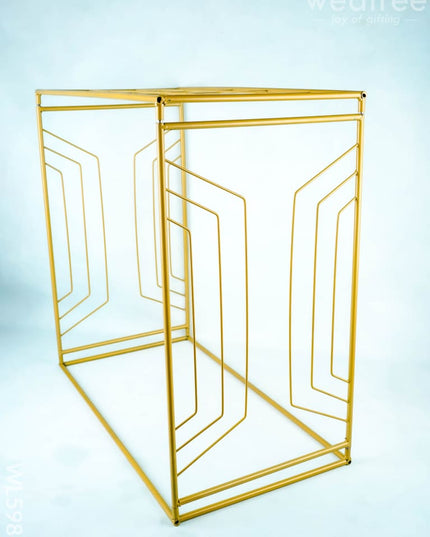Metal Mandir Frame - 23 inch - WL5989 - Metal Decor Utility