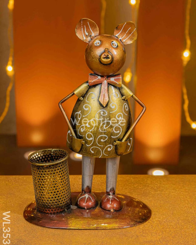Metal Pig Pen Stand - Wl3533 Decor Utility
