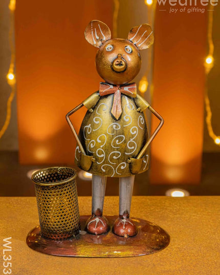 Metal Pig Pen Stand - Wl3533 Decor Utility