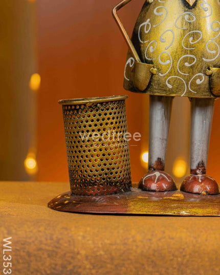 Metal Pig Pen Stand - Wl3533 Decor Utility