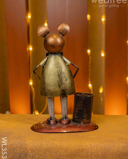 Metal Pig Pen Stand - Wl3533 Decor Utility