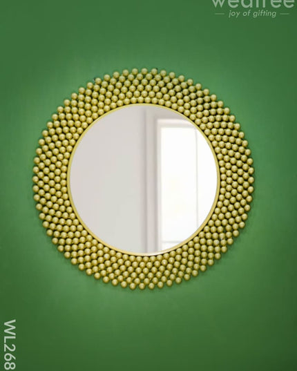 Metal Round Mirror - Wl2683 Mirrors