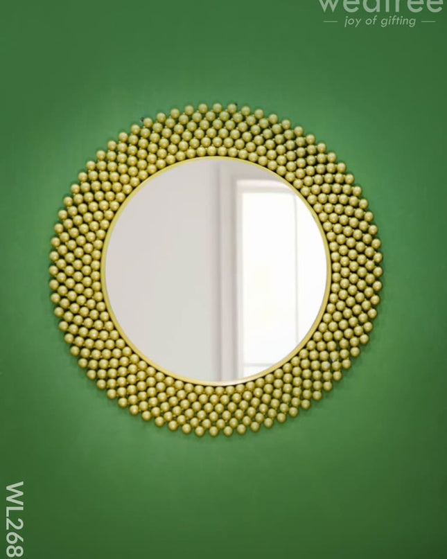 Metal Round Mirror - Wl2683 Mirrors