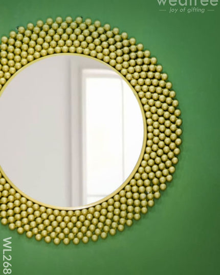 Metal Round Mirror - Wl2683 Mirrors