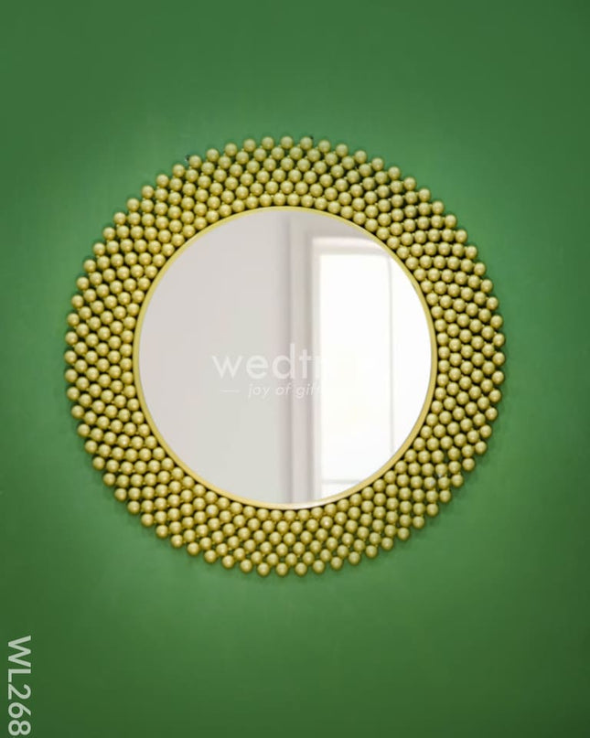 Metal Round Mirror - Wl2683 Mirrors