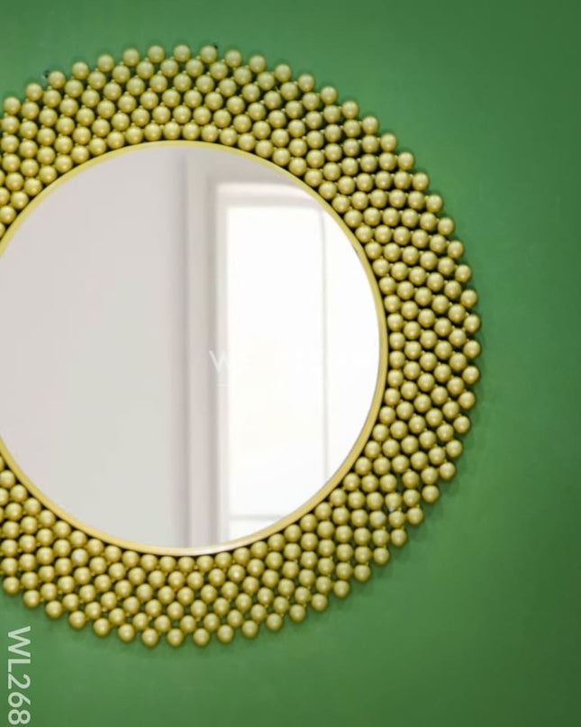 Metal Round Mirror - Wl2683 Mirrors