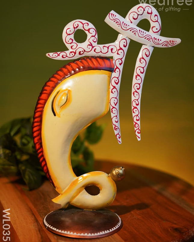 Metal Shri Ganesha Decor - Wl0357 Showpiece