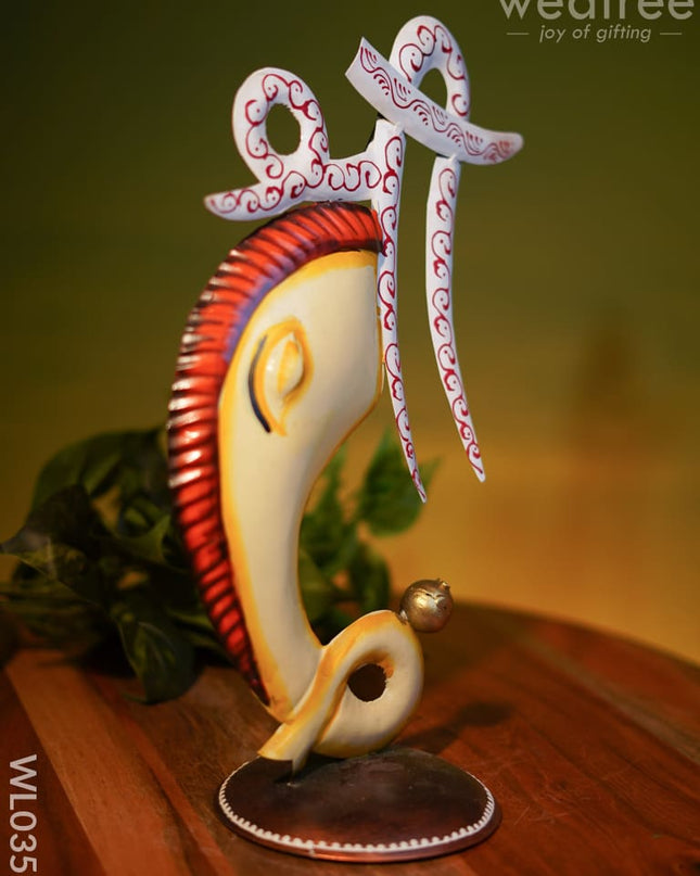 Metal Shri Ganesha Decor - Wl0357 Showpiece
