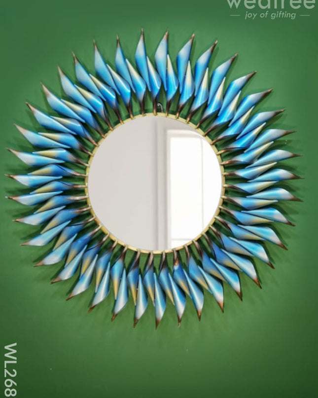Metal Sun Shaped Mirror - Wl2681 Mirrors