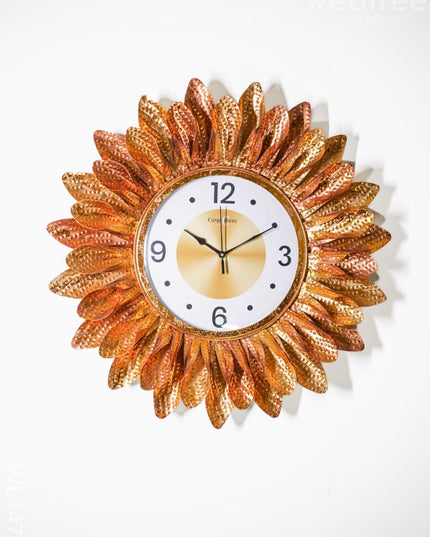 Metal Wall Decor - Designer Clock Wl4477 Clocks