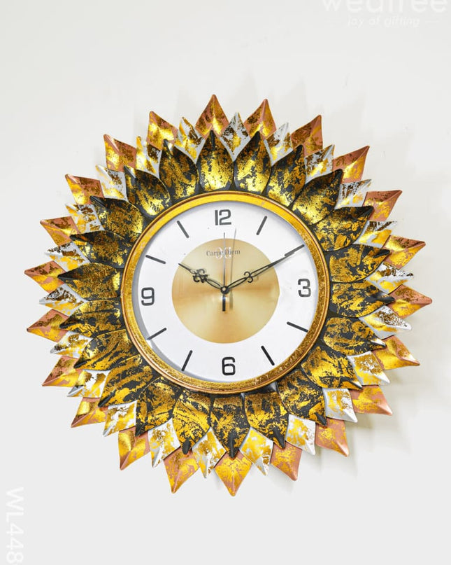 Metal Wall Decor - Designer Clock Wl4480 Clocks