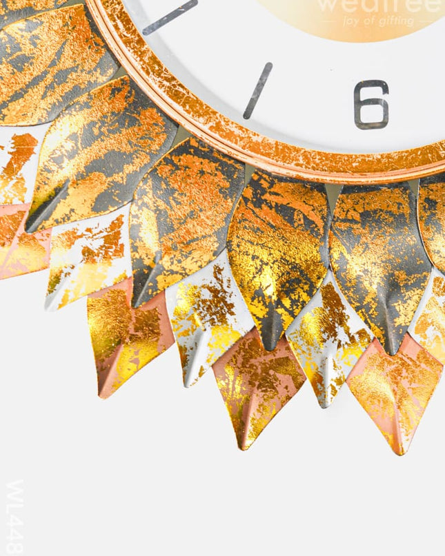 Metal Wall Decor - Designer Clock Wl4480 Clocks