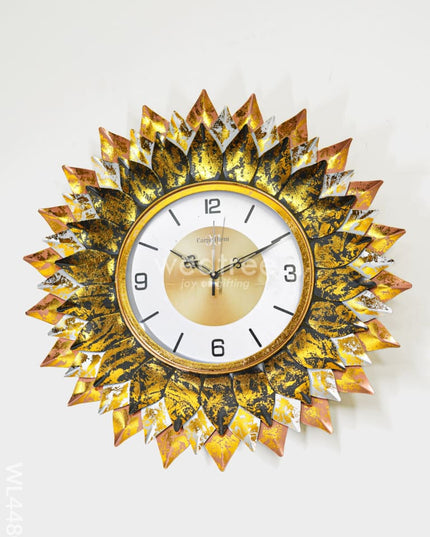 Metal Wall Decor - Designer Clock Wl4480 Clocks