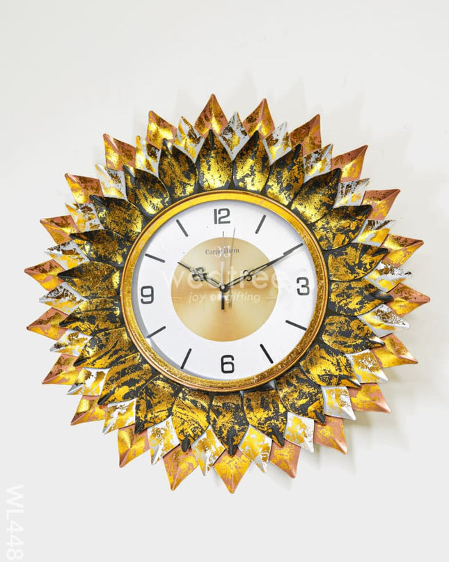 Metal Wall Decor - Designer Clock Wl4480 Clocks