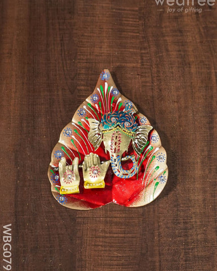 Metal Wall Hanging Ganesha - Wbg0798 Home Decors