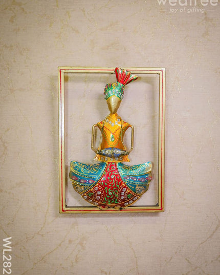 Metal Wall Hanging Musician Frame (Set Of 3) - Wl2829 Decor
