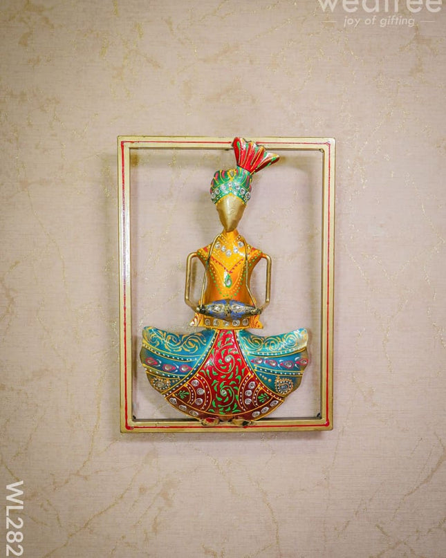 Metal Wall Hanging Musician Frame (Set Of 3) - Wl2829 Decor