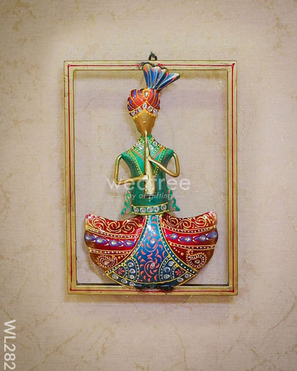 Metal Wall Hanging Musician Frame (Set Of 3) - Wl2829 Decor