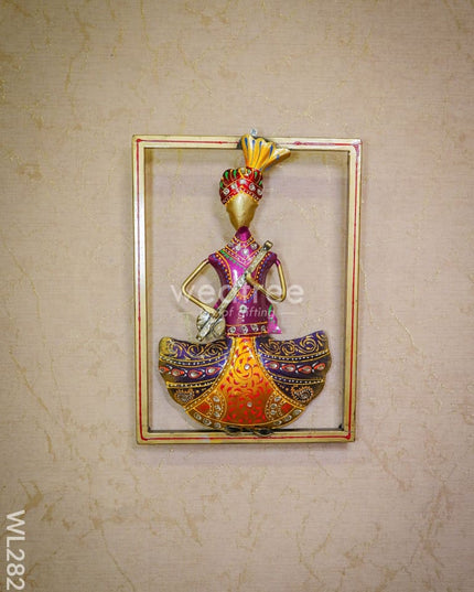 Metal Wall Hanging Musician Frame (Set Of 3) - Wl2829 Decor