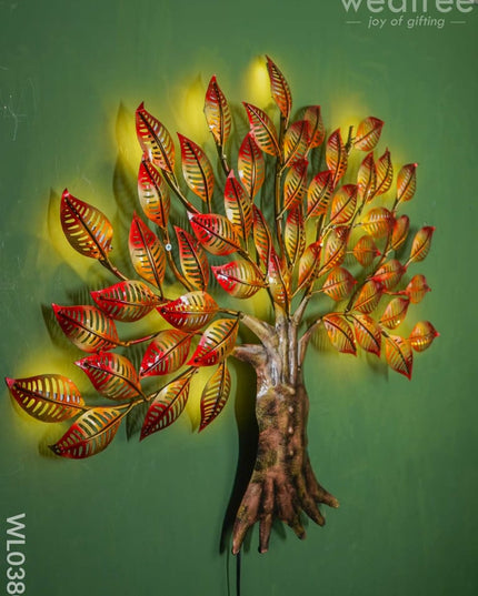 Metal Wall Hanging Tree - Wl0380 Decor