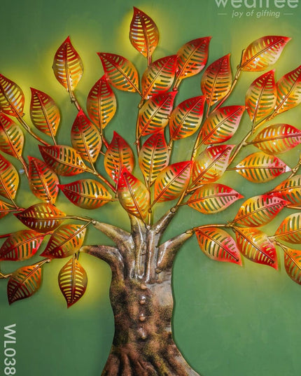 Metal Wall Hanging Tree - Wl0380 Decor