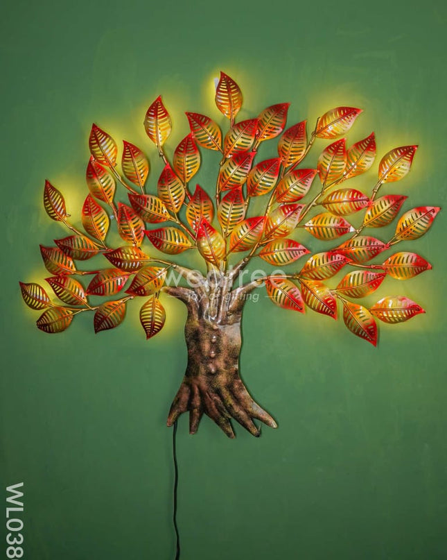Metal Wall Hanging Tree - Wl0380 Decor