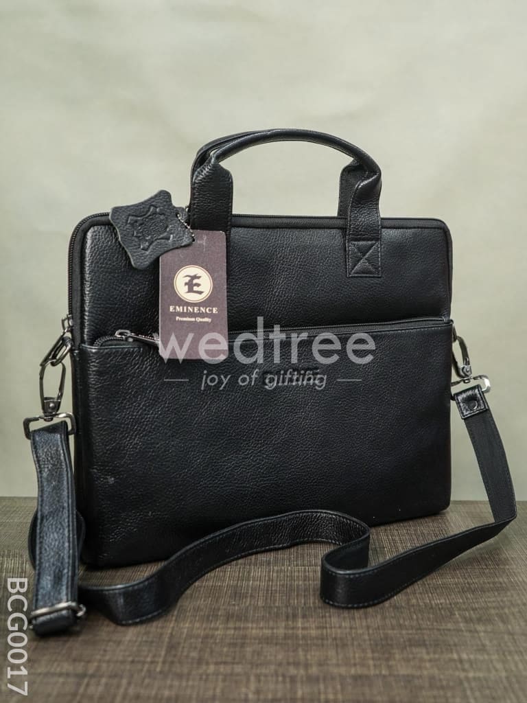 Metro Style Laptop Bag - Black Bcg0017 Branding