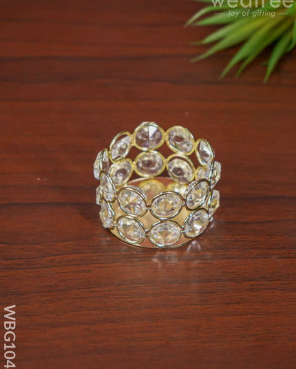 Mini Crystal T Light Holder - Wbg1047 Diyas & Candle Holders