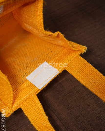 Mini Jute Bag - Wbg0878 Bags