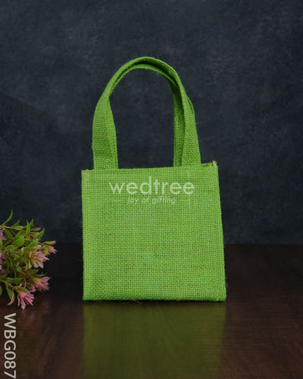 Mini Jute Bag - Wbg0878 Bags