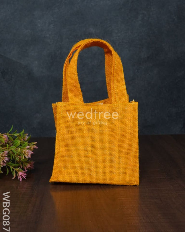 Mini Jute Bag - Wbg0878 Bags