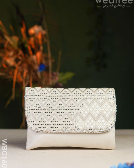 Mirror Work Clutch Purse - WBG1600 Clutches & Purses
