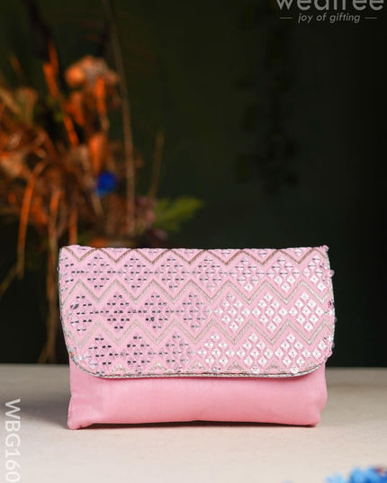 Mirror Work Clutch Purse - WBG1600 Clutches & Purses