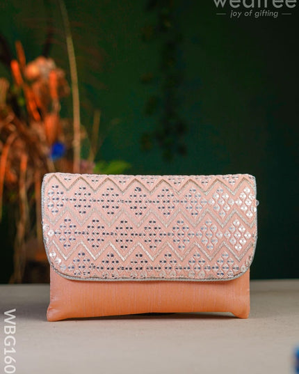 Mirror Work Clutch Purse - WBG1600 Clutches & Purses