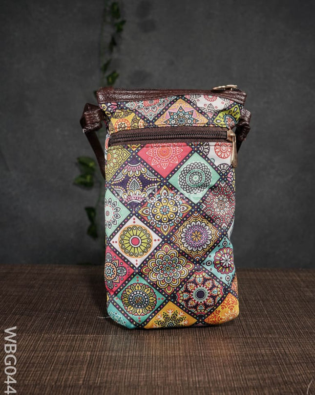 Mobile Sling Bag - Assorted Print Design Wbg0443 Clutches & Purses