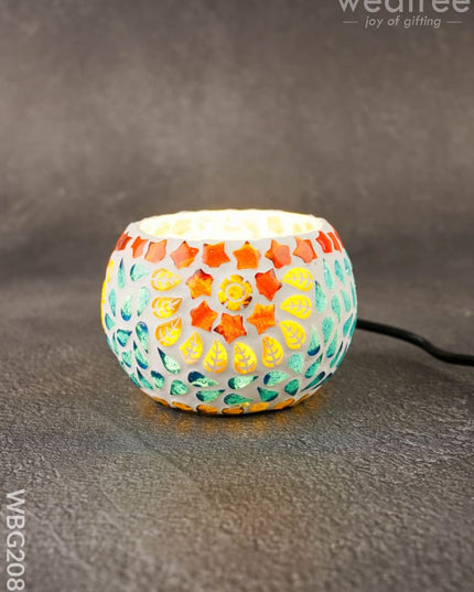 Mosaic Glass with Light - WBG2083 - Home Decors RG
