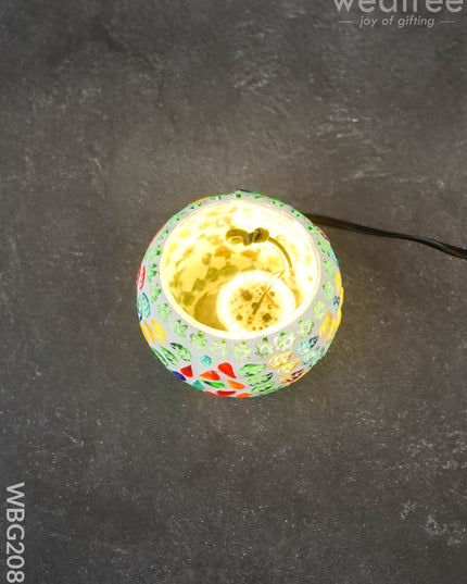 Mosaic Glass with Light - WBG2083 - Home Decors RG
