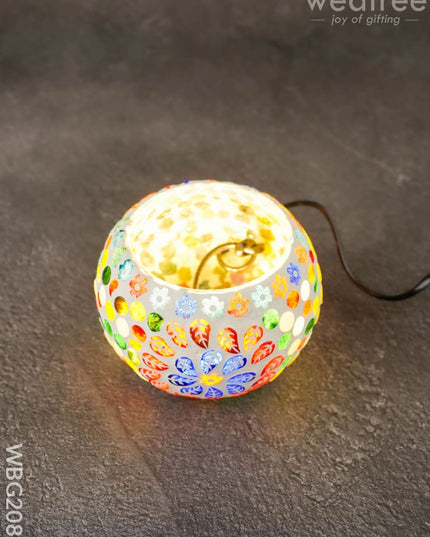 Mosaic Glass with Light - WBG2083 - Home Decors RG