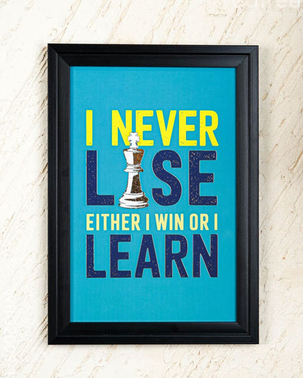 Motivational Quotes Wall Hanging Frames - 10x14 inch - WBG2005-10 - Photo Frames RG