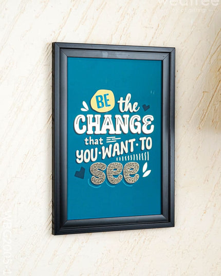 Motivational Quotes Wall Hanging Frames - 10x14 inch - WBG2005-11 - Photo Frames RG