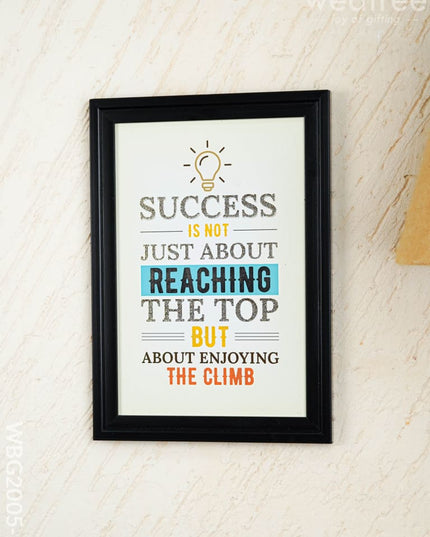 Motivational Quotes Wall Hanging Frames - 10x14 inch - WBG2005-2 - Photo Frames RG