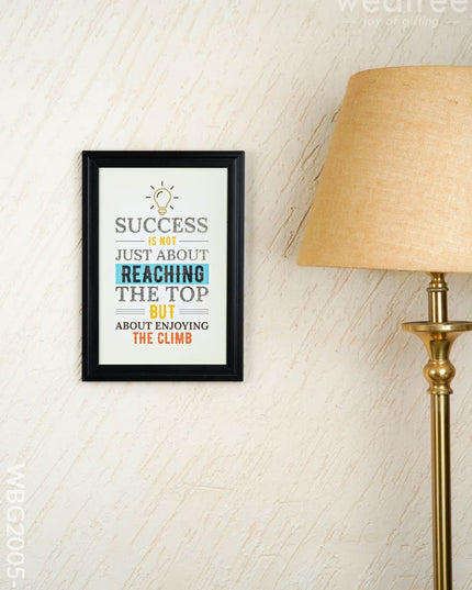 Motivational Quotes Wall Hanging Frames - 10x14 inch - WBG2005-2 - Photo Frames RG