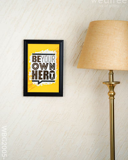 Motivational Quotes Wall Hanging Frames - 10x14 inch - WBG2005-5 - Photo Frames RG