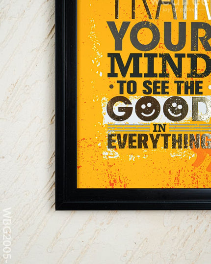 Motivational Quotes Wall Hanging Frames - 10x14 inch - WBG2005-6 - Photo Frames RG