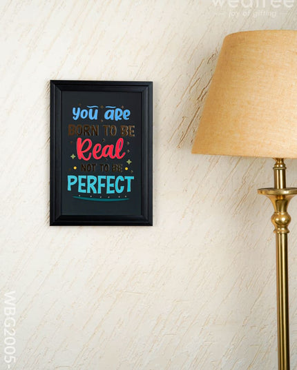 Motivational Quotes Wall Hanging Frames - 10x14 inch - WBG2005-8 - Photo Frames RG