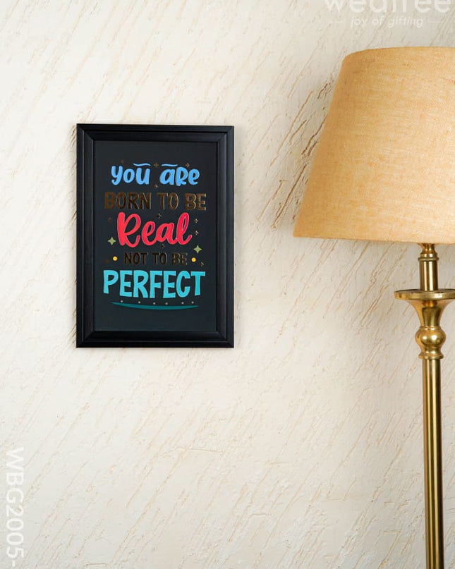 Motivational Quotes Wall Hanging Frames - 10x14 inch - WBG2005-8 - Photo Frames RG