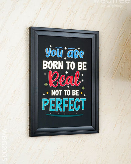 Motivational Quotes Wall Hanging Frames - 10x14 inch - WBG2005-8 - Photo Frames RG