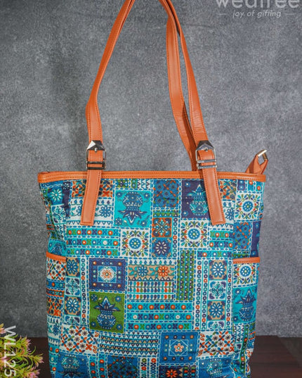 Multi Designed Hand Bag - Wl1251 Printed Fabric Bags
